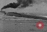 Image of Austro-Hungarian ship SMS Szent Istvan sinking Adriatic Sea, 1918, second 11 stock footage video 65675070597