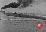 Image of Austro-Hungarian ship SMS Szent Istvan sinking Adriatic Sea, 1918, second 12 stock footage video 65675070597