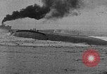 Image of Austro-Hungarian ship SMS Szent Istvan sinking Adriatic Sea, 1918, second 13 stock footage video 65675070597