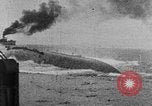 Image of Austro-Hungarian ship SMS Szent Istvan sinking Adriatic Sea, 1918, second 21 stock footage video 65675070597