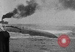 Image of Austro-Hungarian ship SMS Szent Istvan sinking Adriatic Sea, 1918, second 25 stock footage video 65675070597