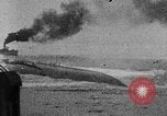 Image of Austro-Hungarian ship SMS Szent Istvan sinking Adriatic Sea, 1918, second 26 stock footage video 65675070597