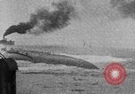 Image of Austro-Hungarian ship SMS Szent Istvan sinking Adriatic Sea, 1918, second 27 stock footage video 65675070597