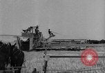 Image of wheat harvested by mule drawn combines United States USA, 1936, second 41 stock footage video 65675070601