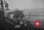Image of wheat harvested by mule drawn combines United States USA, 1936, second 57 stock footage video 65675070601