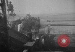 Image of wheat harvested by mule drawn combines United States USA, 1936, second 59 stock footage video 65675070601