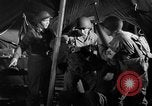 Image of Combat exhaustion treatment at World War 2 field hospital United States USA, 1945, second 51 stock footage video 65675070658