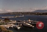Image of modern buildings Geneva Switzerland, 1968, second 58 stock footage video 65675070664