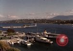 Image of modern buildings Geneva Switzerland, 1968, second 59 stock footage video 65675070664