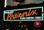 Standbild Soho 1960 Neon signs Soho London England United Kingdom, 1968, aus Sekunde 10 historischem Filmmaterial Videoclip 65675070675