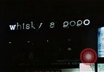 Standbild Whisky a Gogo Leuchtreklame Soho Soho London England United Kingdom, 1968, aus Sekunde 3 historischem Filmmaterial Videoclip 65675070676