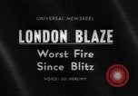 Standbild Feuer Brände London England Vereinigtes Königreich, 1966, aus Sekunde 17 historischem Filmmaterial Videoclip 65675070679