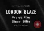 Standbild Feuer Brände London England Vereinigtes Königreich, 1966, aus Sekunde 18 historischem Filmmaterial Videoclip 65675070679