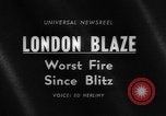 Standbild Feuer Brände London England Vereinigtes Königreich, 1966, aus Sekunde 20 historischem Filmmaterial Videoclip 65675070679