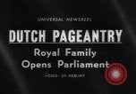 Image La reine Juliana La Haye Pays-Bas, 1966, de la seconde 4 séquences d'archives historiques vidéo 65675070680