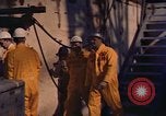 Image of Nuclear-powered cargo and passenger Ship, NS Savannah Camden New Jersey United States USA, 1958, second 47 stock footage video 65675070687