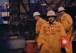 Image of Nuclear-powered cargo and passenger Ship, NS Savannah Camden New Jersey United States USA, 1958, second 50 stock footage video 65675070687