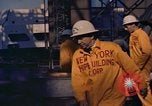 Image of Nuclear-powered cargo and passenger Ship, NS Savannah Camden New Jersey United States USA, 1958, second 51 stock footage video 65675070687