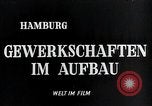 Image les syndicats Hambourg Allemagne, 1946, de la seconde 5 séquences d'archives historiques vidéo 65675070695
