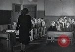 Image of elementary school Vienna Austria, 1946, second 11 stock footage video 65675070696