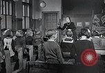 Image of elementary school Vienna Austria, 1946, second 12 stock footage video 65675070696