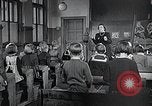 Image of elementary school Vienna Austria, 1946, second 17 stock footage video 65675070696