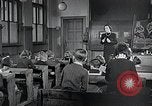 Image of elementary school Vienna Austria, 1946, second 19 stock footage video 65675070696