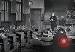 Image of elementary school Vienna Austria, 1946, second 20 stock footage video 65675070696