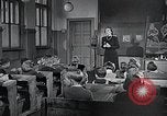 Image of elementary school Vienna Austria, 1946, second 22 stock footage video 65675070696