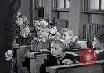 Image of elementary school Vienna Austria, 1946, second 28 stock footage video 65675070696