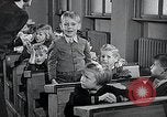 Image of elementary school Vienna Austria, 1946, second 33 stock footage video 65675070696