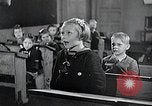 Image of elementary school Vienna Austria, 1946, second 51 stock footage video 65675070696