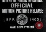 Image of first American newspaper Aachen Germany, 1945, second 3 stock footage video 65675070697