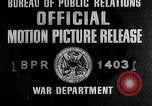 Image of first American newspaper Aachen Germany, 1945, second 5 stock footage video 65675070697