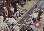 Image of Fighting fire on US Navy LST from kamikaze attack Pacific Theater, 1945, second 1 stock footage video 65675070702