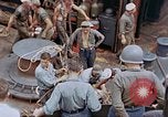 Image of Fighting fire on US Navy LST from kamikaze attack Pacific Theater, 1945, second 18 stock footage video 65675070702