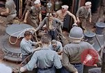 Image of Fighting fire on US Navy LST from kamikaze attack Pacific Theater, 1945, second 19 stock footage video 65675070702