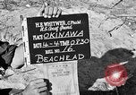 Image of landing crafts Okinawa Ryukyu Islands, 1945, second 3 stock footage video 65675070703