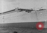 Standbild Einleitung der SS Manhattan Ozeandampfer Schiff United States USA, 1932, aus Sekunde 18 historischem Filmmaterial Videoclip 65675070724