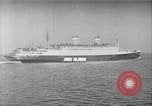 Standbild Olympischen Athleten auf SS Manhattan Deutschland, 1936, aus Sekunde 1 historischem Filmmaterial Videoclip 65675070725