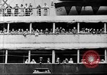 Standbild SS Manahattan Rückkehr vom Krieg zerrütteten Europa United States USA, 1938, aus Sekunde 9 historischem Filmmaterial Videoclip 65675070726