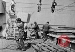 Standbild USS Wakefield nach Brand wieder aufgebaut United States USA, 1944, aus Sekunde 24 historischem Filmmaterial Videoclip 65675070731