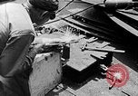 Standbild USS Wakefield nach Brand wieder aufgebaut United States USA, 1944, aus Sekunde 30 historischem Filmmaterial Videoclip 65675070731