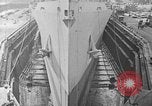 Standbild USS Wakefield nach Brand wieder aufgebaut United States USA, 1944, aus Sekunde 35 historischem Filmmaterial Videoclip 65675070731
