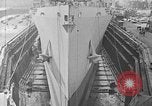 Standbild USS Wakefield nach Brand wieder aufgebaut United States USA, 1944, aus Sekunde 37 historischem Filmmaterial Videoclip 65675070731