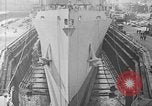 Standbild USS Wakefield nach Brand wieder aufgebaut United States USA, 1944, aus Sekunde 38 historischem Filmmaterial Videoclip 65675070731