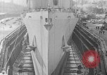 Standbild USS Wakefield nach Brand wieder aufgebaut United States USA, 1944, aus Sekunde 40 historischem Filmmaterial Videoclip 65675070731