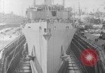 Standbild USS Wakefield nach Brand wieder aufgebaut United States USA, 1944, aus Sekunde 46 historischem Filmmaterial Videoclip 65675070731