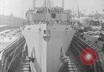 Standbild USS Wakefield nach Brand wieder aufgebaut United States USA, 1944, aus Sekunde 47 historischem Filmmaterial Videoclip 65675070731