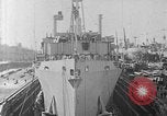 Standbild USS Wakefield nach Brand wieder aufgebaut United States USA, 1944, aus Sekunde 53 historischem Filmmaterial Videoclip 65675070731